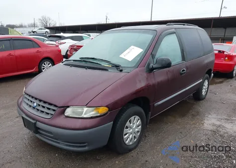 1998 Plymouth Voyager из США, поврежденный, VIN 2P4FP25B9WR782644